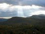 Cloudscape from back deck of Unit 705